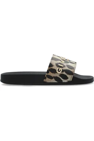 Givenchy Flip flops con estampado de leopardo
