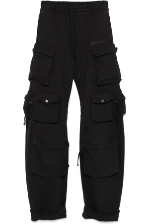The Attico Pants con efecto desgastado