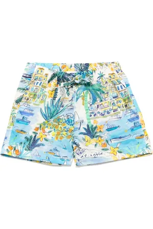 Il gufo Bermudas estampadas