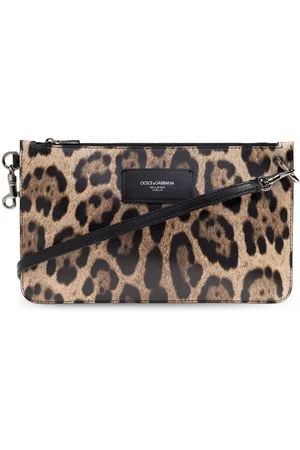 Dolce & Gabbana Neceser con estampado de leopardo