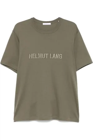 Helmut Lang Playera con logo bordado