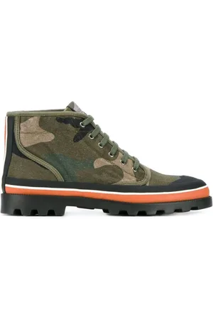VALENTINO GARAVANI Botas con estampado militar