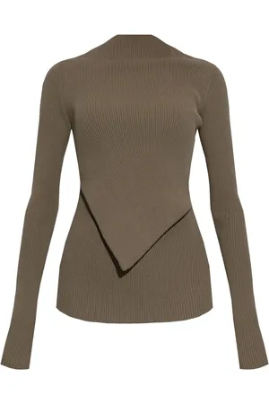 Rick Owens Top tejido de canalé