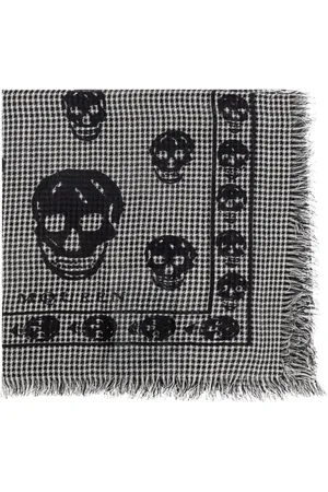 Alexander McQueen Mascada con motivo Skull