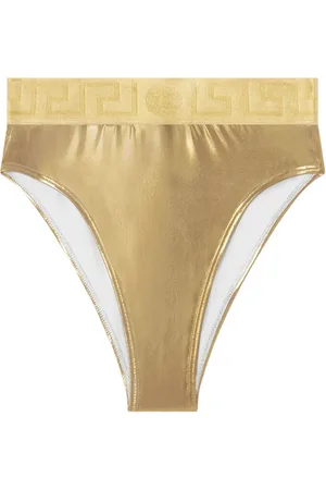 VERSACE Bikinis bottom Greca Border
