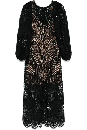 Farm Rio Vestido midi Nature