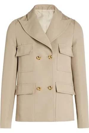 Giambattista Valli Blazer estilo gabardina