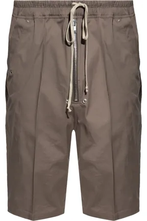 Rick Owens Bermudas stretch con bolsillos