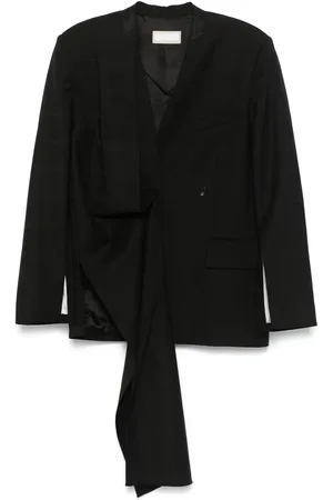 Litkovskaya Blazer con motivo de cuadros