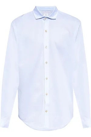 ELEVENTY Camisa con cuello italiano