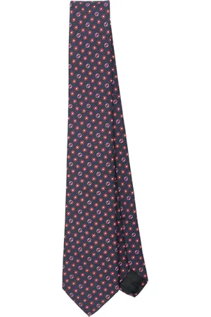 Gucci Corbata con motivo Interlocking G