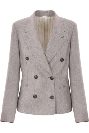 Brunello Cucinelli Blazer con doble botonadura