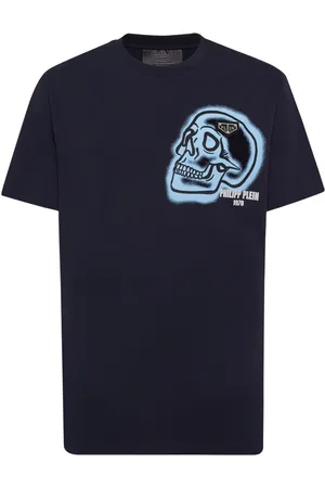 Philipp Plein Playera con motivo Skull