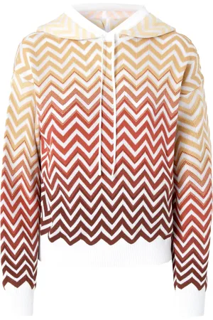 Missoni Hoodie de tejido chevron