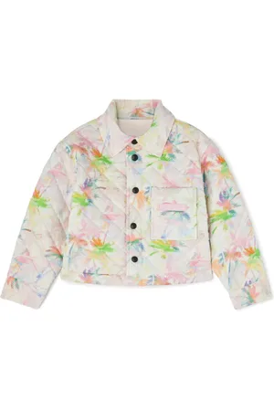 Palm Angels Chamarra capitonada con diseño reversible