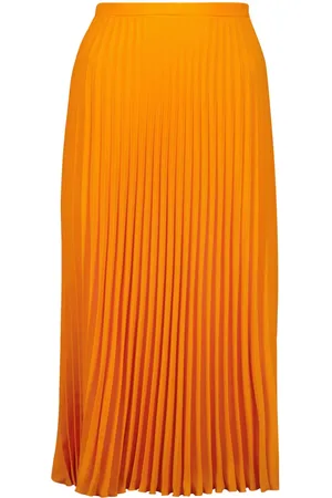 Maison Margiela Falda con pliegues