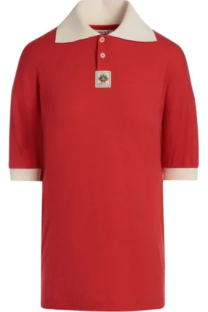 Bally Playera tipo polo con distintivo