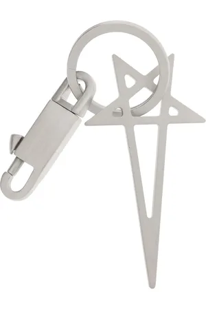 Rick Owens Pentagram keyring
