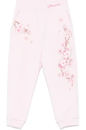 MONNALISA Pants con estampado floral