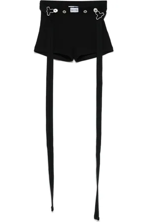 Jean Paul Gaultier Bermudas con parche del logo