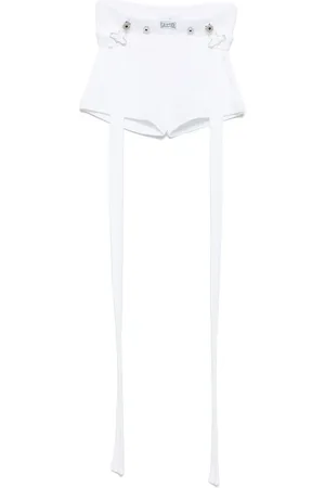 Jean Paul Gaultier Bermudas con parche del logo