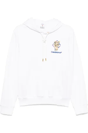 Casablanca Hoodie con logo bordado