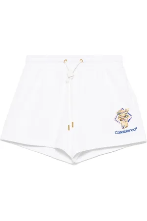 Casablanca Bermudas con logo bordado