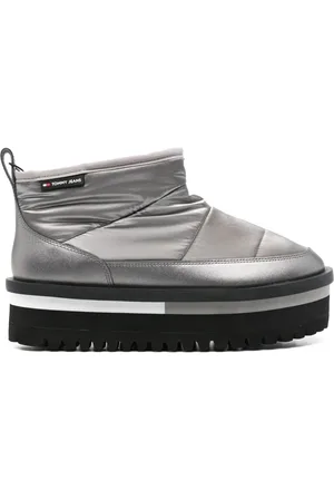Tommy Hilfiger Botines capitonados con plataforma plana