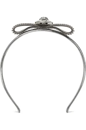 VERSACE Diadema Metal Mesh Gianni Ribbon