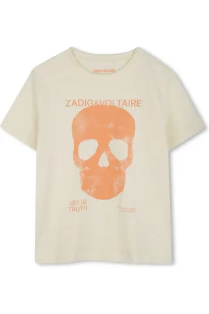 Zadig & Voltaire Playera con logo estampado