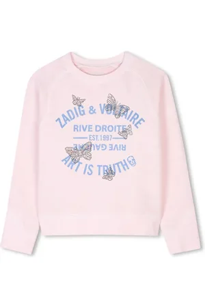 Zadig & Voltaire Sudadera con motivo de mariposa