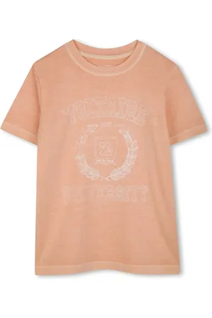 Zadig & Voltaire Playera con logo estampado