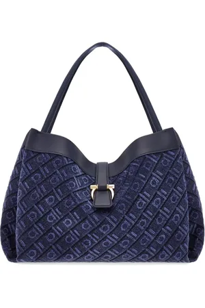 Salvatore Ferragamo Tote con estampado Gancini