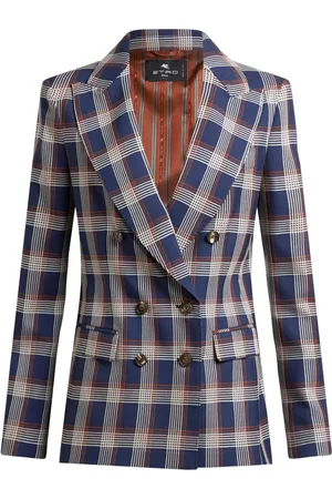 Etro Blazer corto de tweed