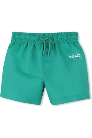 Kenzo Shorts de playa con logo estampado