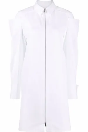 Givenchy Vestido camisero con detalle de cierre