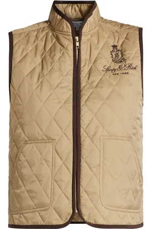 Sporty & Rich Chaleco con logo bordado