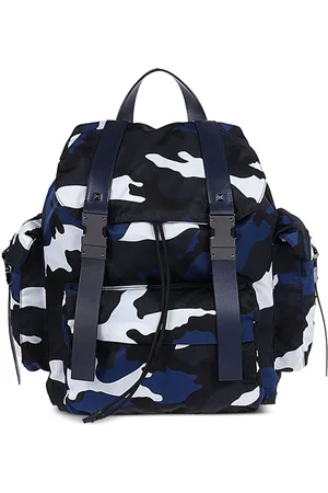 VALENTINO GARAVANI Mochila con estampado militar