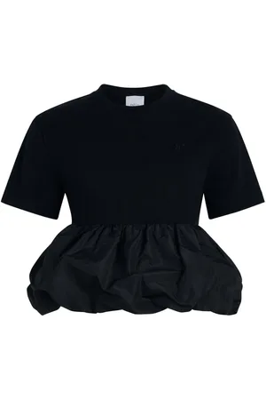 Patou Playera con dobladillo de volantes