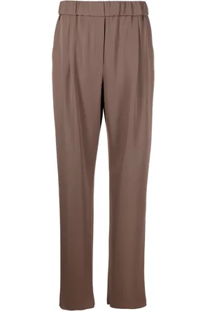 Giorgio Armani Pantalones con tiro alto y pinzas