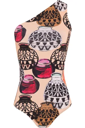 Brigitte Traje de baño con estampado gráfico