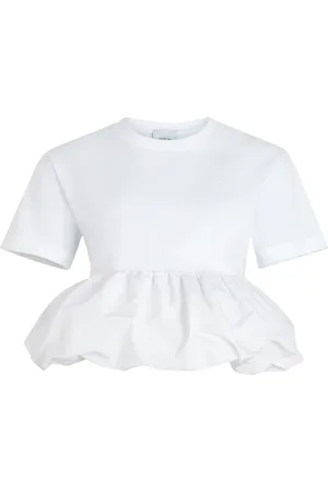 Patou Playera con dobladillo de volantes