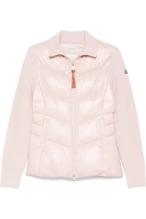 Moncler Chamarra con paneles de canalé