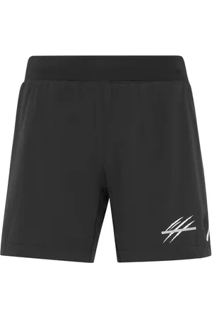 Philipp Plein Shorts deportivos con rayas estampadas