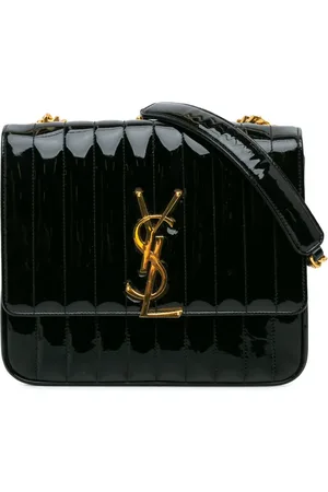 Saint Laurent Bolsa crossbody Large Patent Vicky 2018