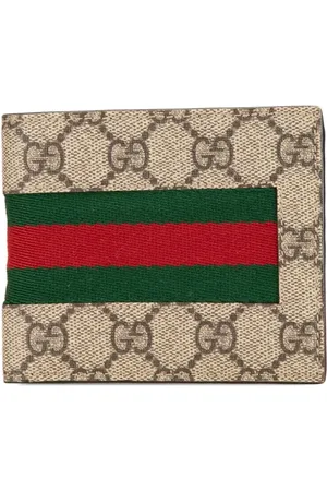 Gucci Cartera GG Supreme Web Wallet 2000-2015