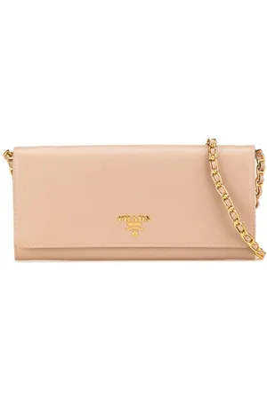 Prada Bolsa crossbody Saffiano Wallet on Chain 2020