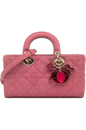 Dior Bolsa satchel Medium Denim Macrocannage Lady D Joy 2022
