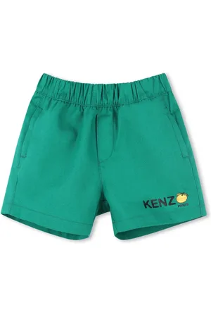 Kenzo Bermudas con logo estampado