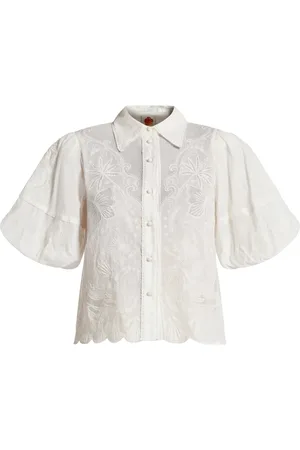 Farm Rio Blusa con encaje